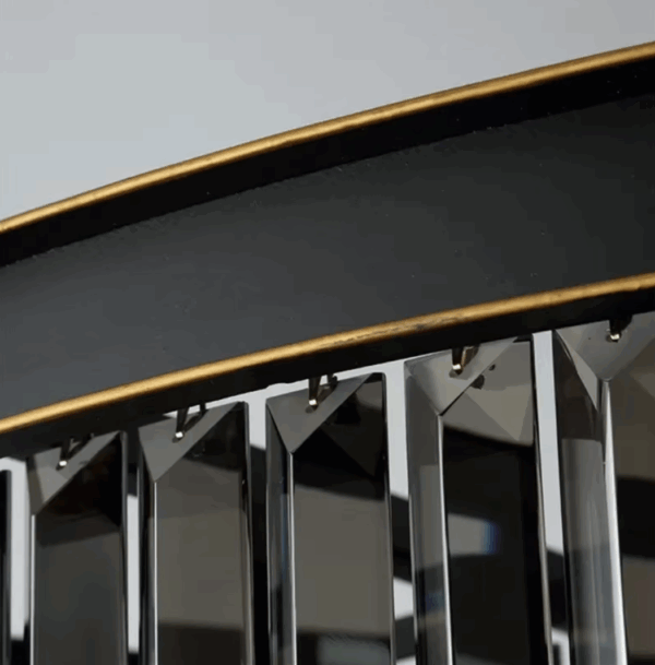 Luxury Round Modern Crystal Ceiling Light